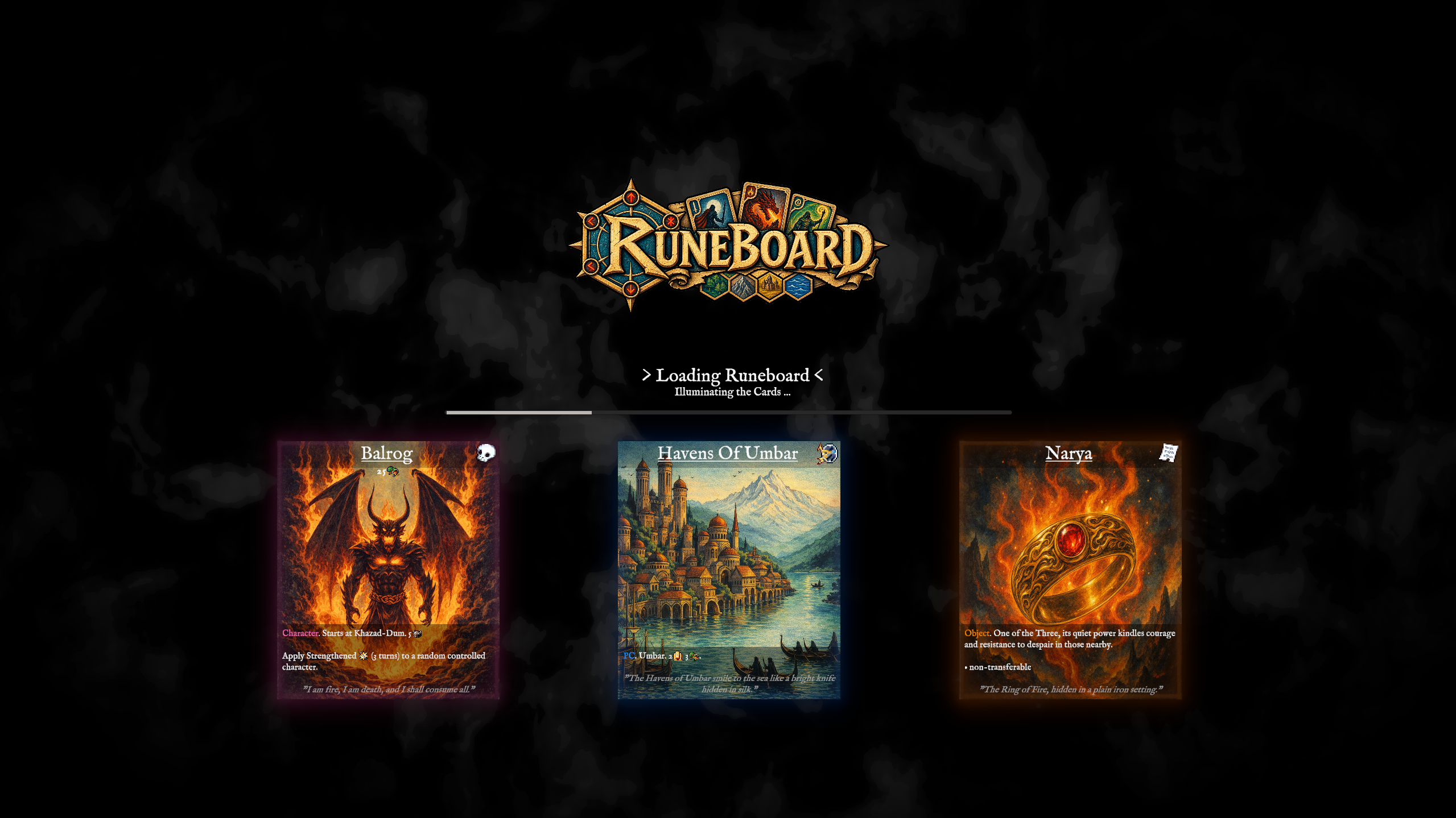 Encounter the Balrog, travel to Havens of Umbar, Wear Narya