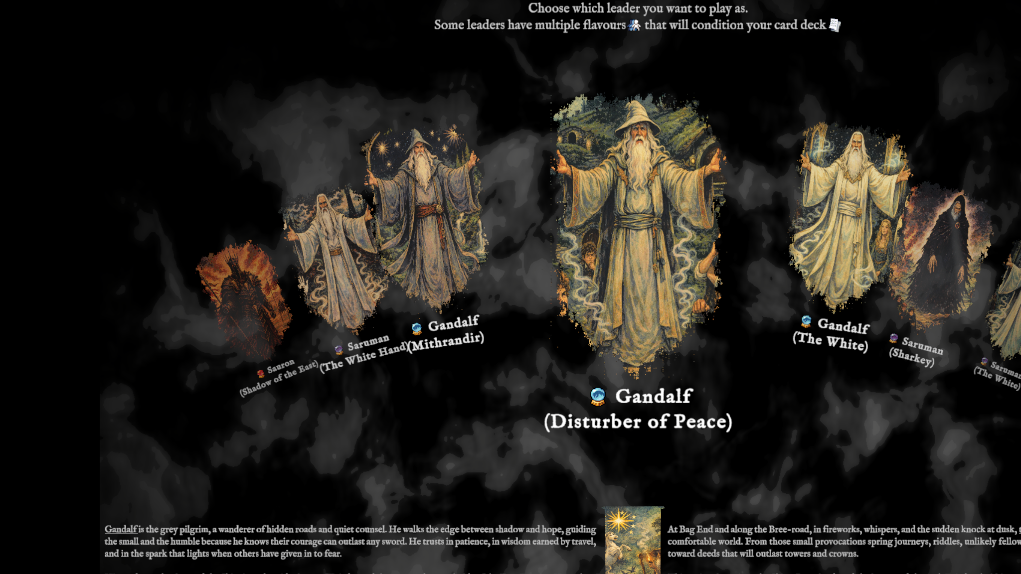  Leaders can have different personalities (Avatars)